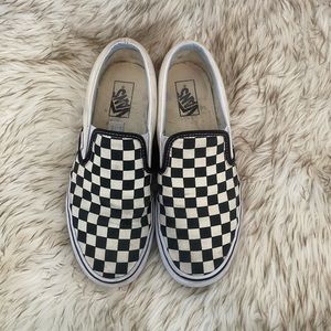 Vans Classic Slip-On Checkerboard Sneakers